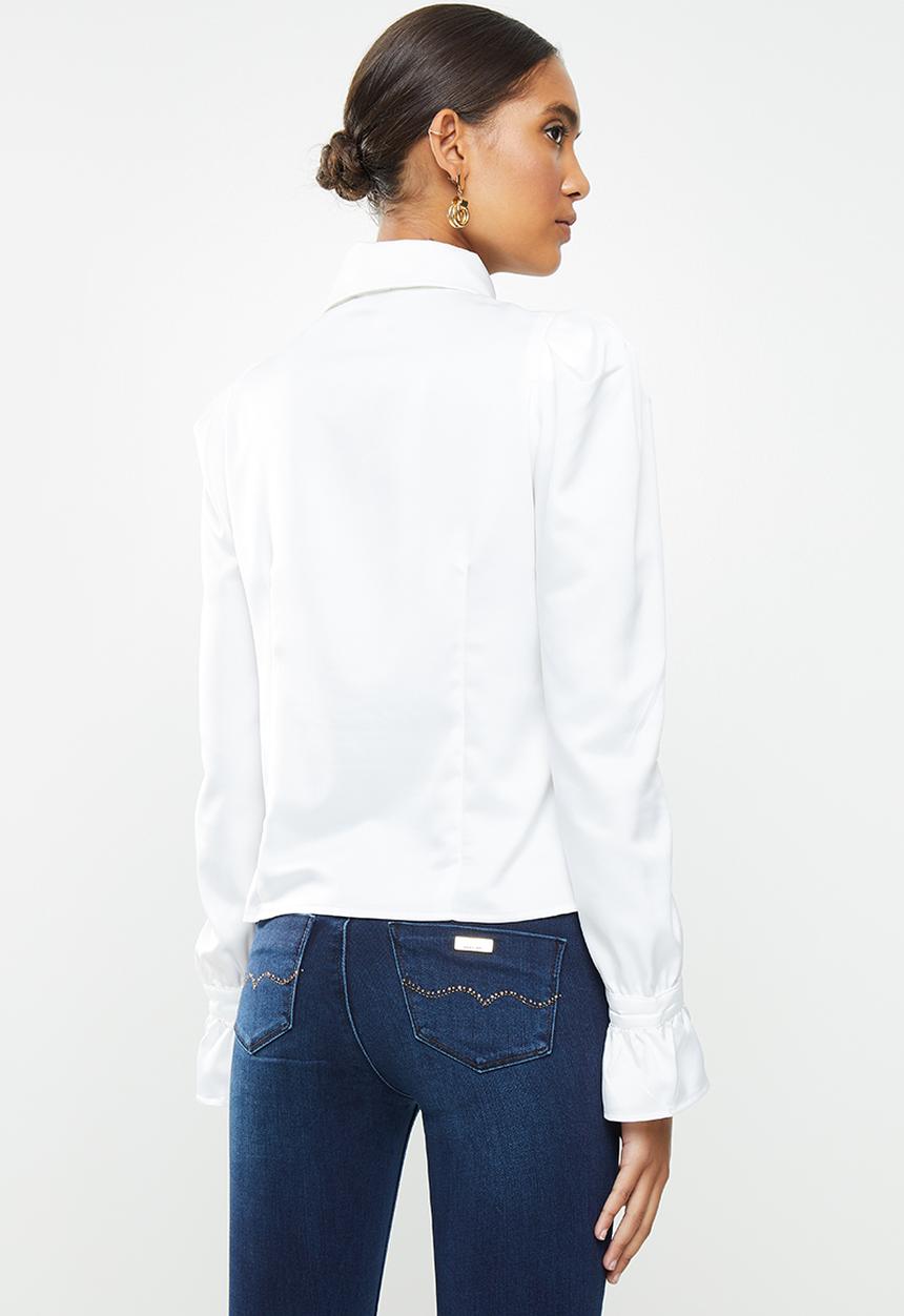 SISSY BOY - Frolick top - white