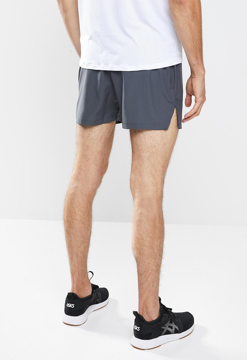 ASICS - Silver 5in short - dark grey
