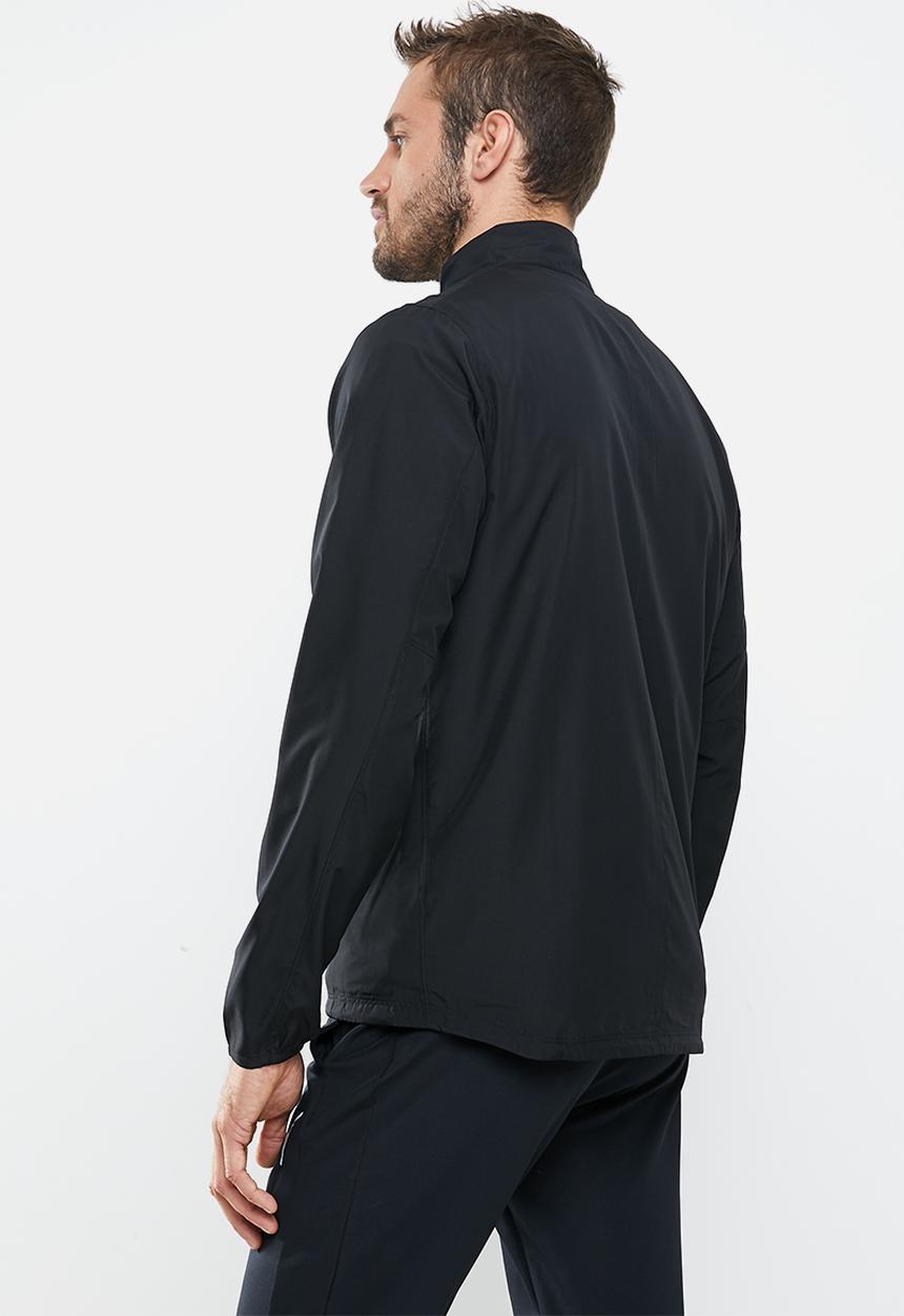 ASICS - Silver jacket - black