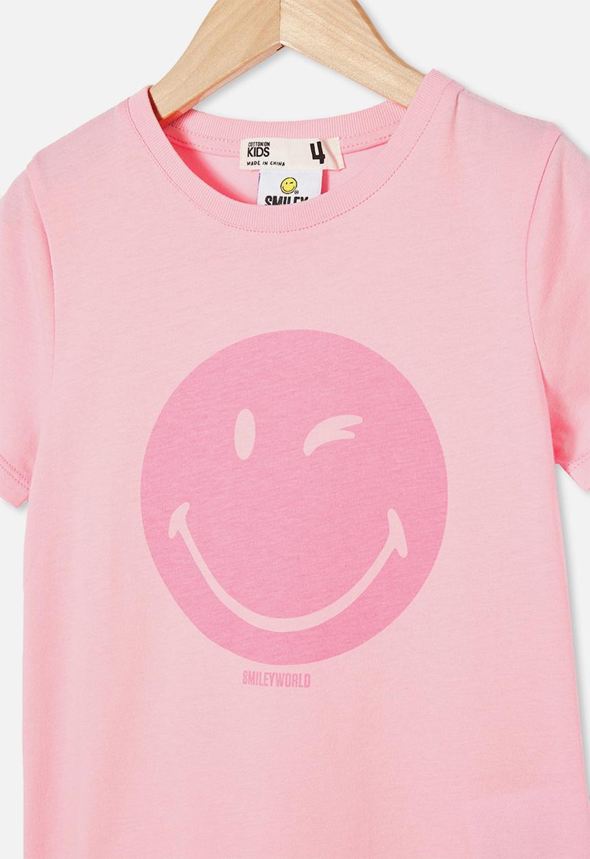Cotton On - License short sleeve tee - cali pink