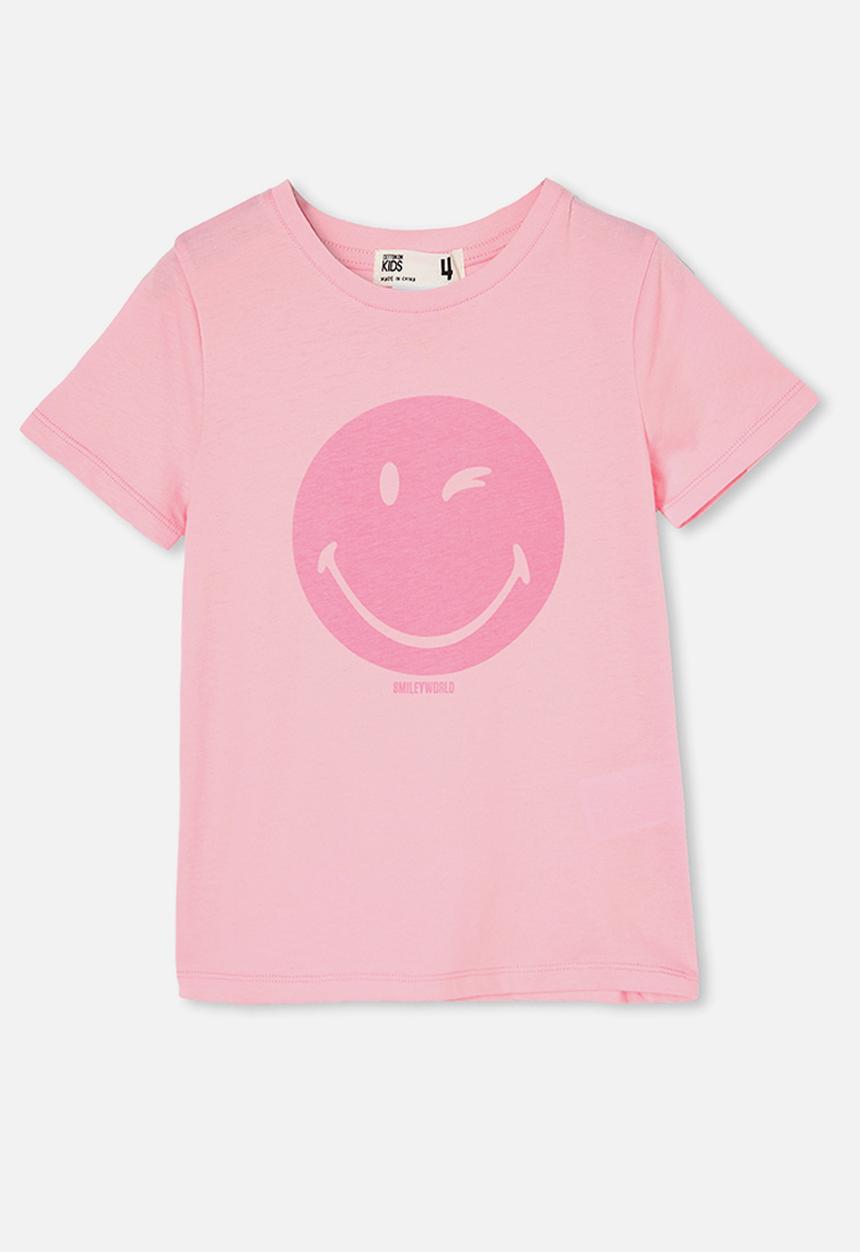 Cotton On - License short sleeve tee - cali pink