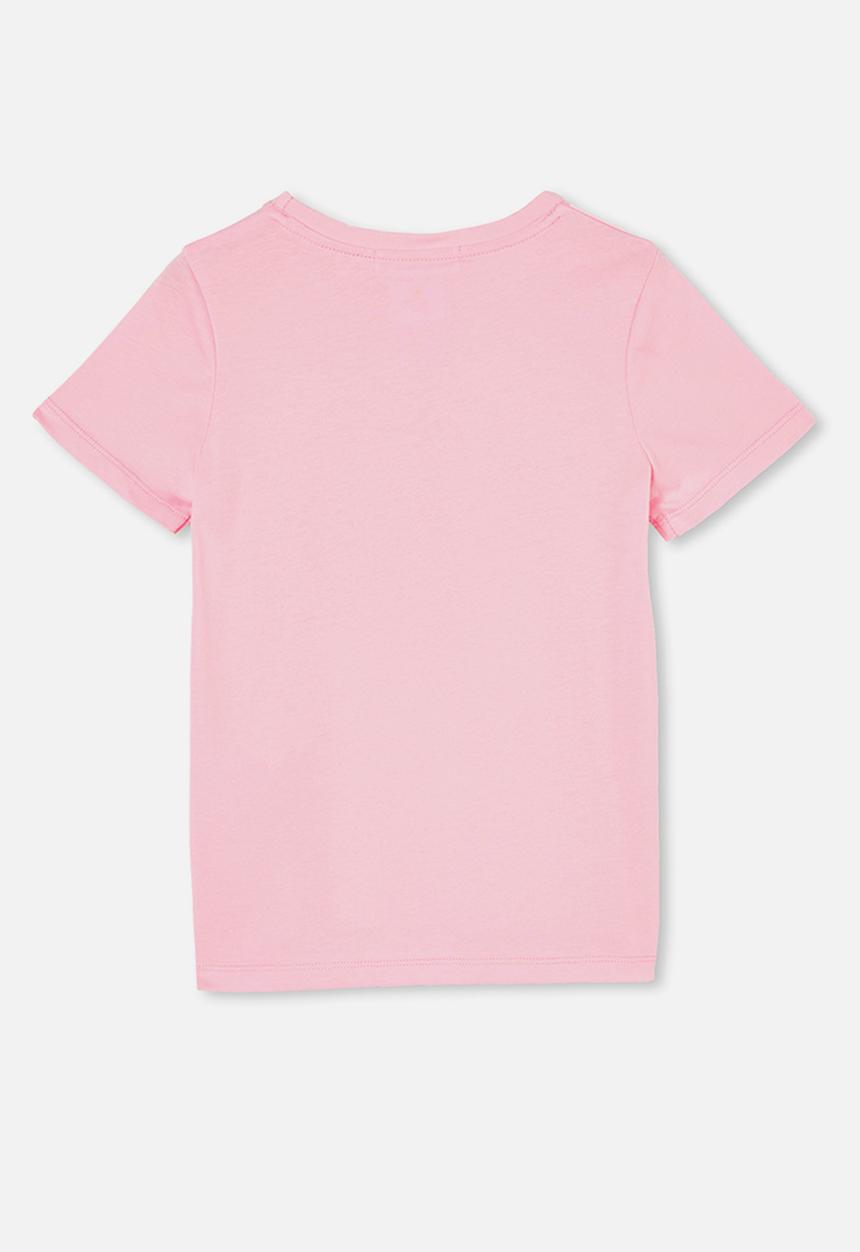 Cotton On - License short sleeve tee - cali pink