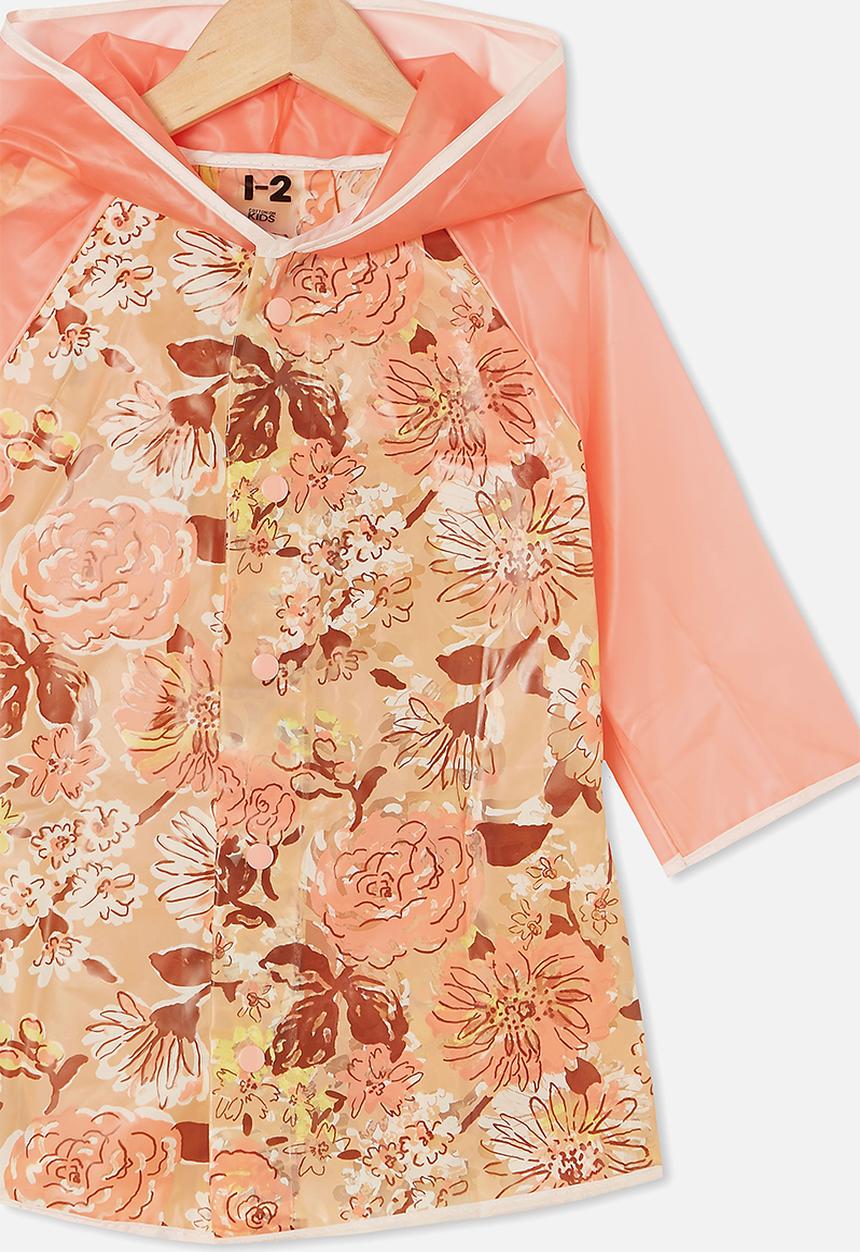 Cotton On - Cloudburst raincoat - pink