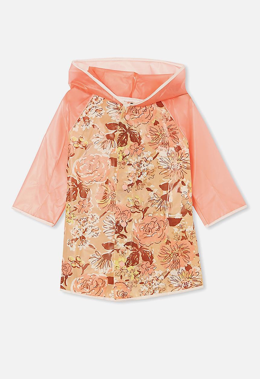 Cotton On - Cloudburst raincoat - pink