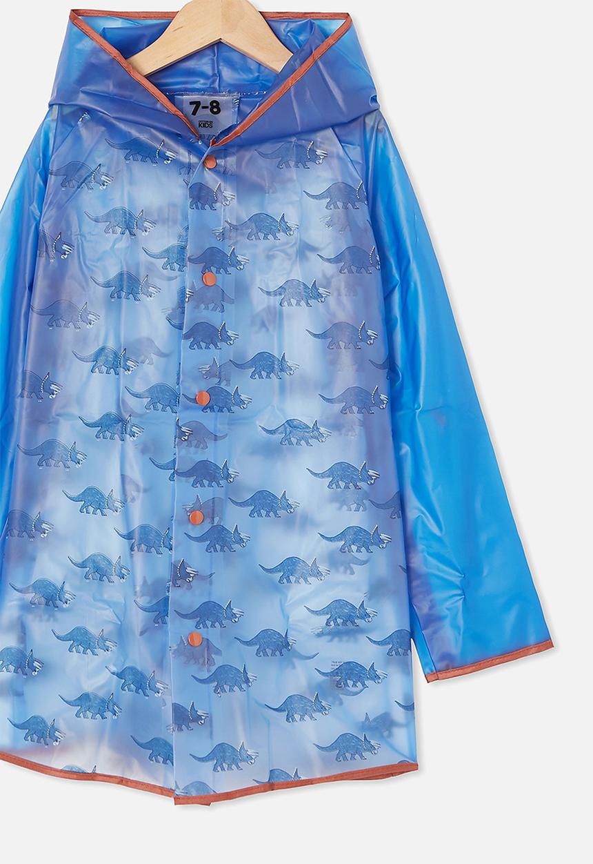 Cotton On - Cloudburst raincoat - blue