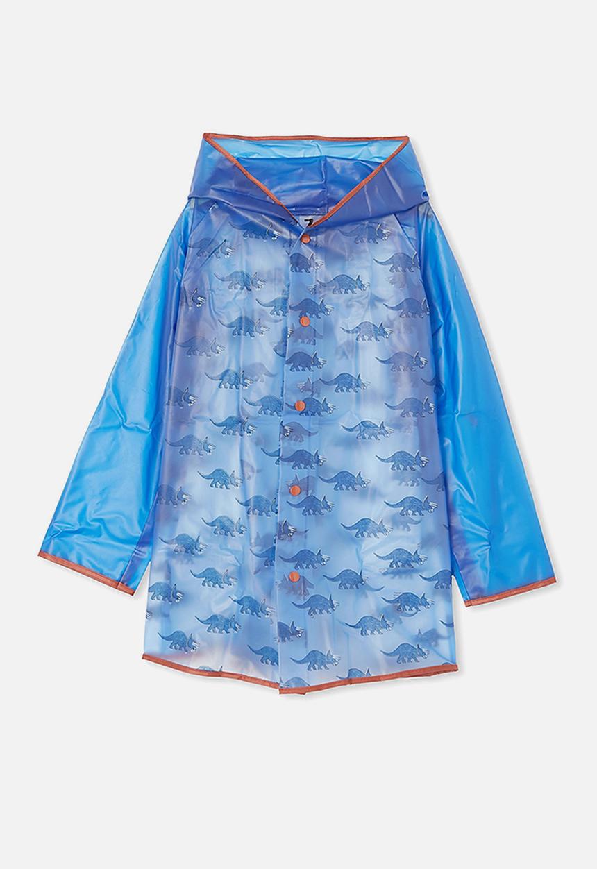 Cotton On - Cloudburst raincoat - blue