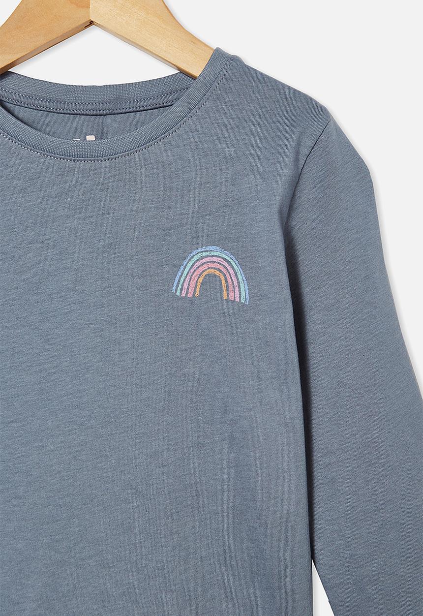 Cotton On - Penelope long sleeve tee - steel