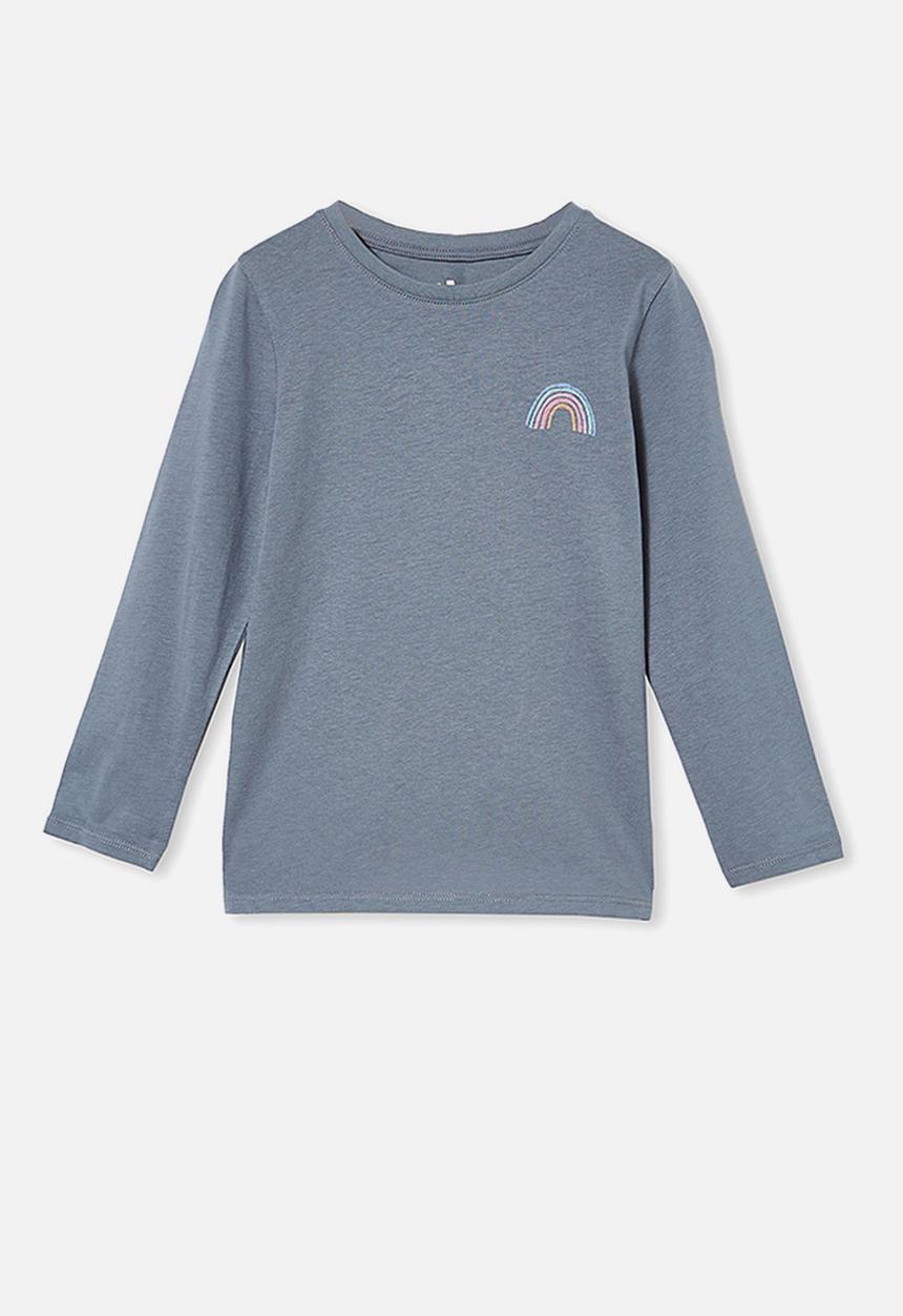 Cotton On - Penelope long sleeve tee - steel