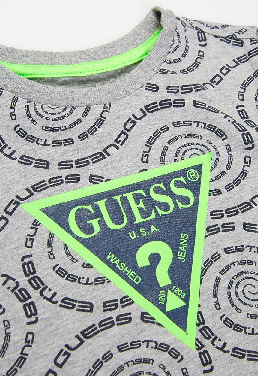 GUESS - Boys short sleeve T-shirt - grey