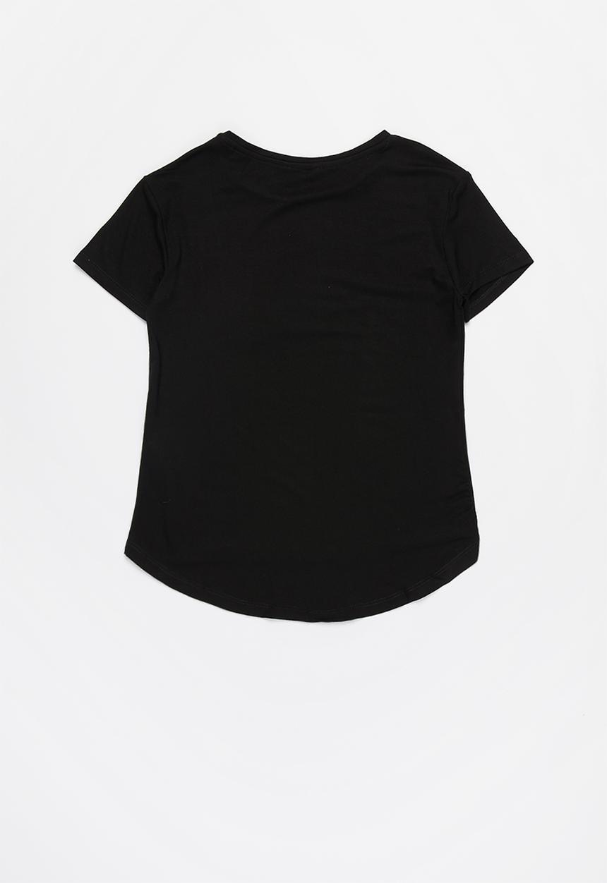 GUESS - Girls guess tee with pocket - black