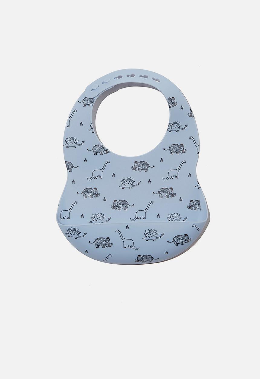 Cotton On - Silicone bib - blue