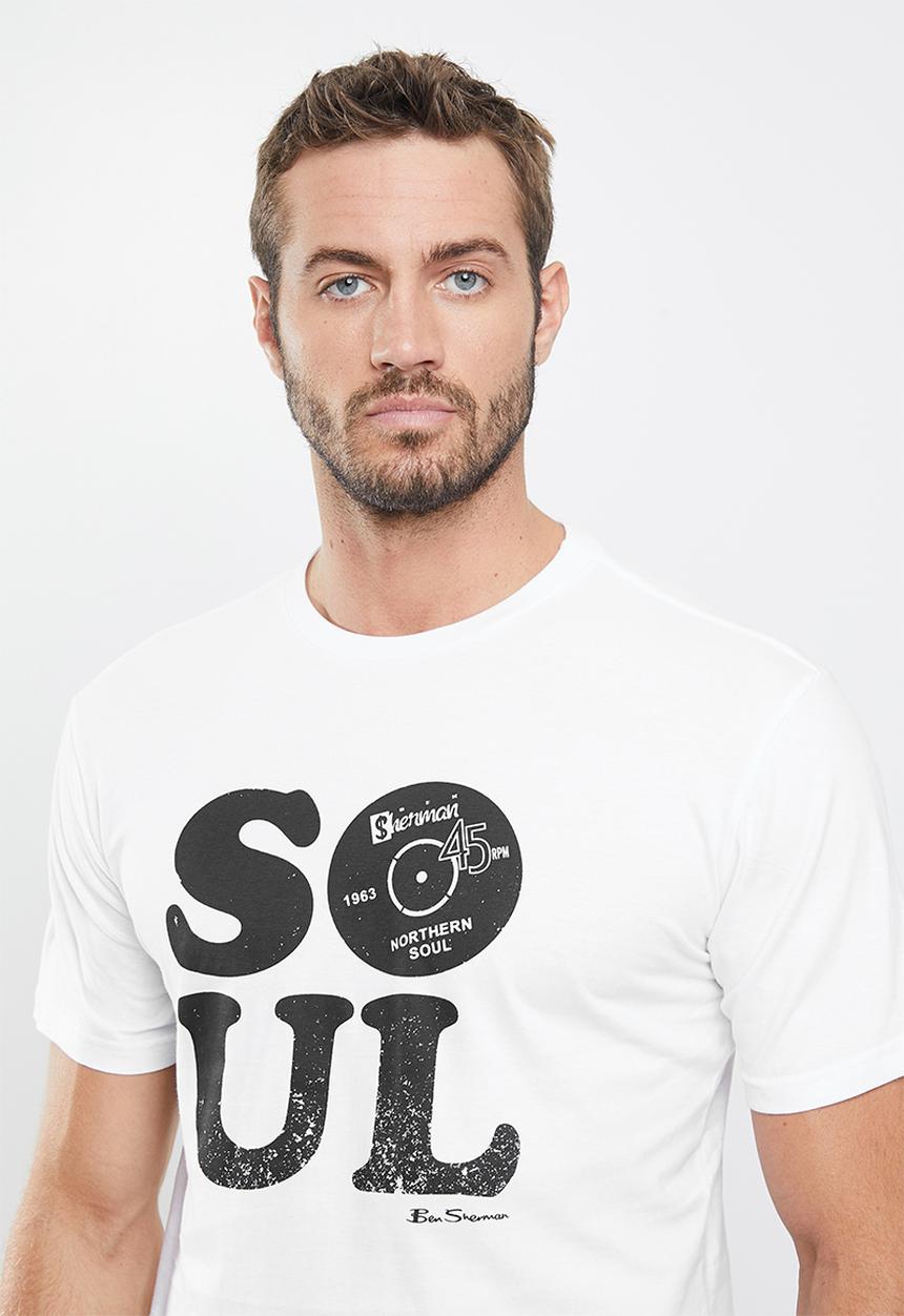 Ben Sherman - Soul tee - white