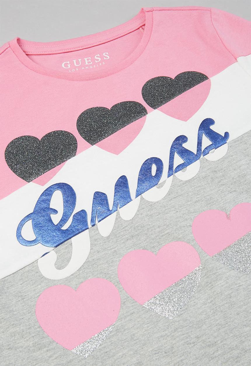 GUESS - Girls guess heart tee - multi
