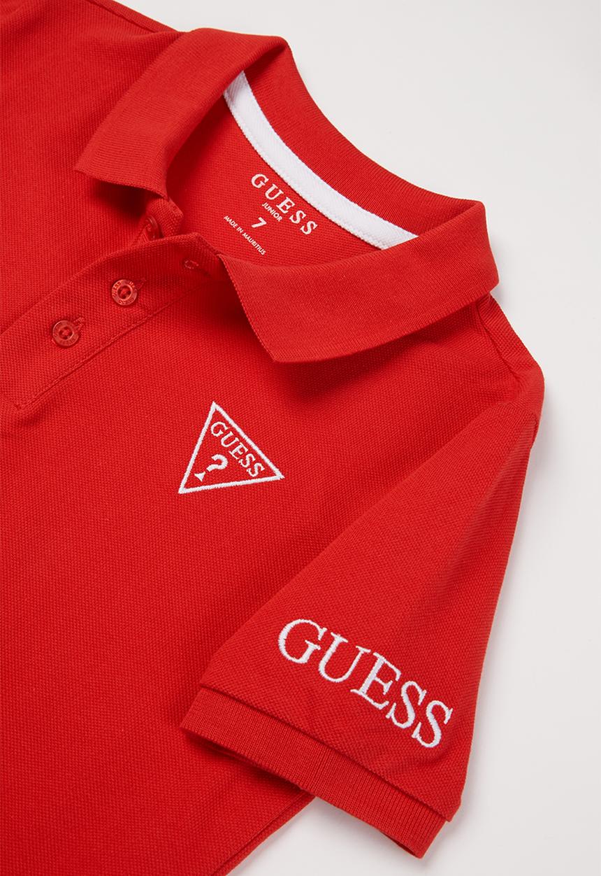 GUESS - Boys polo - red 
