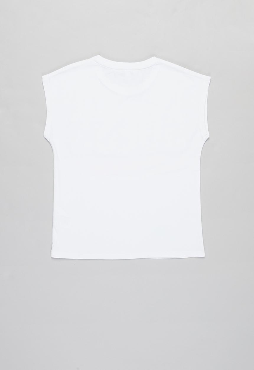 GUESS - Girls applique tee - white