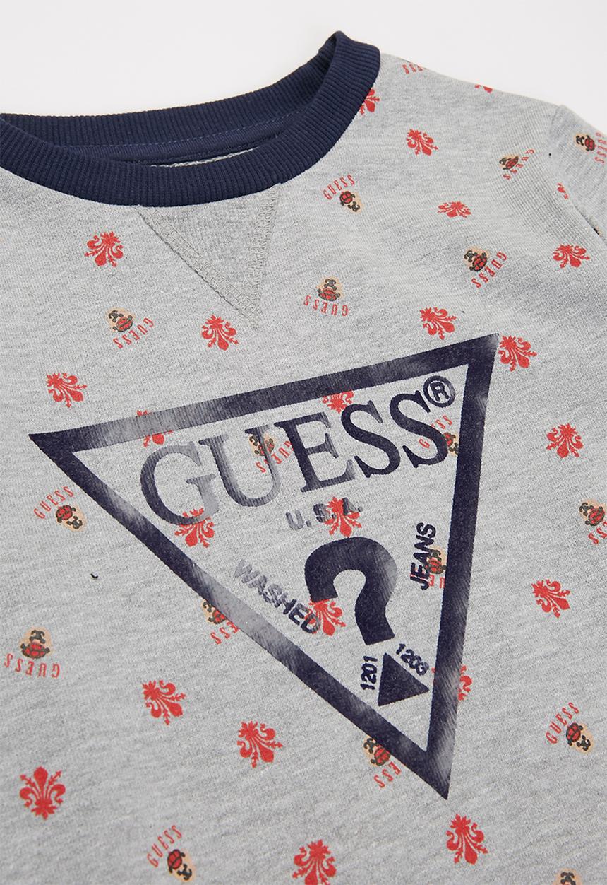 GUESS - Boys long sleeve active top - grey