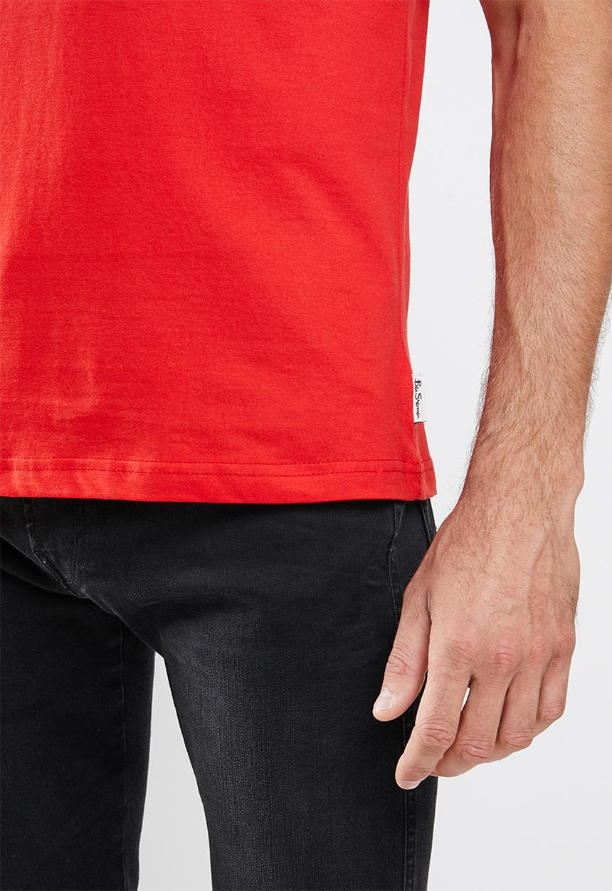 Ben Sherman - Soul tee - red