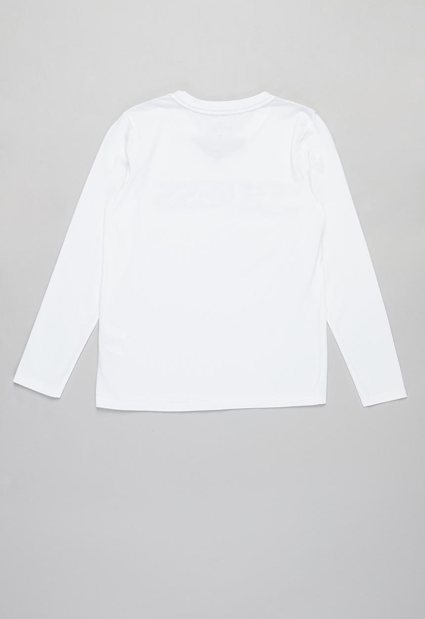 GUESS - Boys peepout tee - white