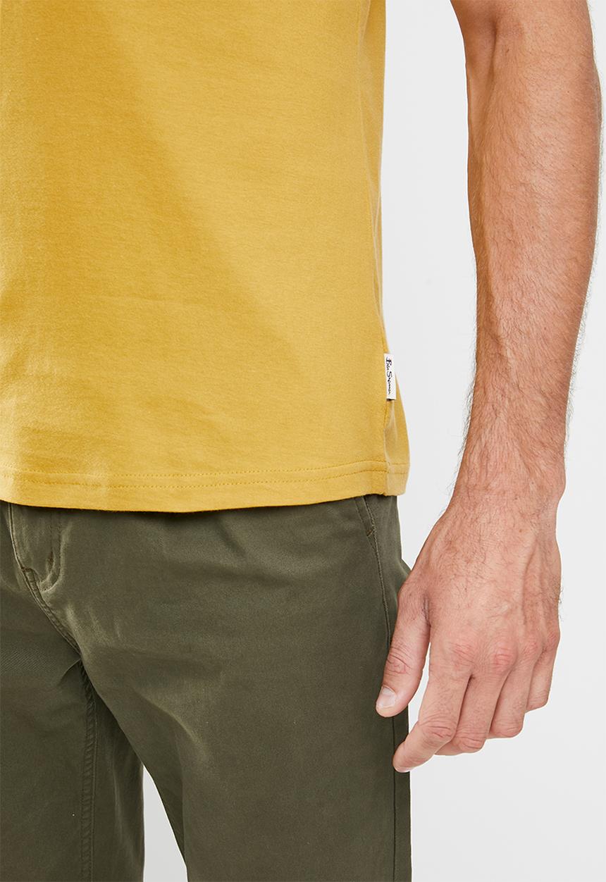 Ben Sherman - Helmets tee - mustard