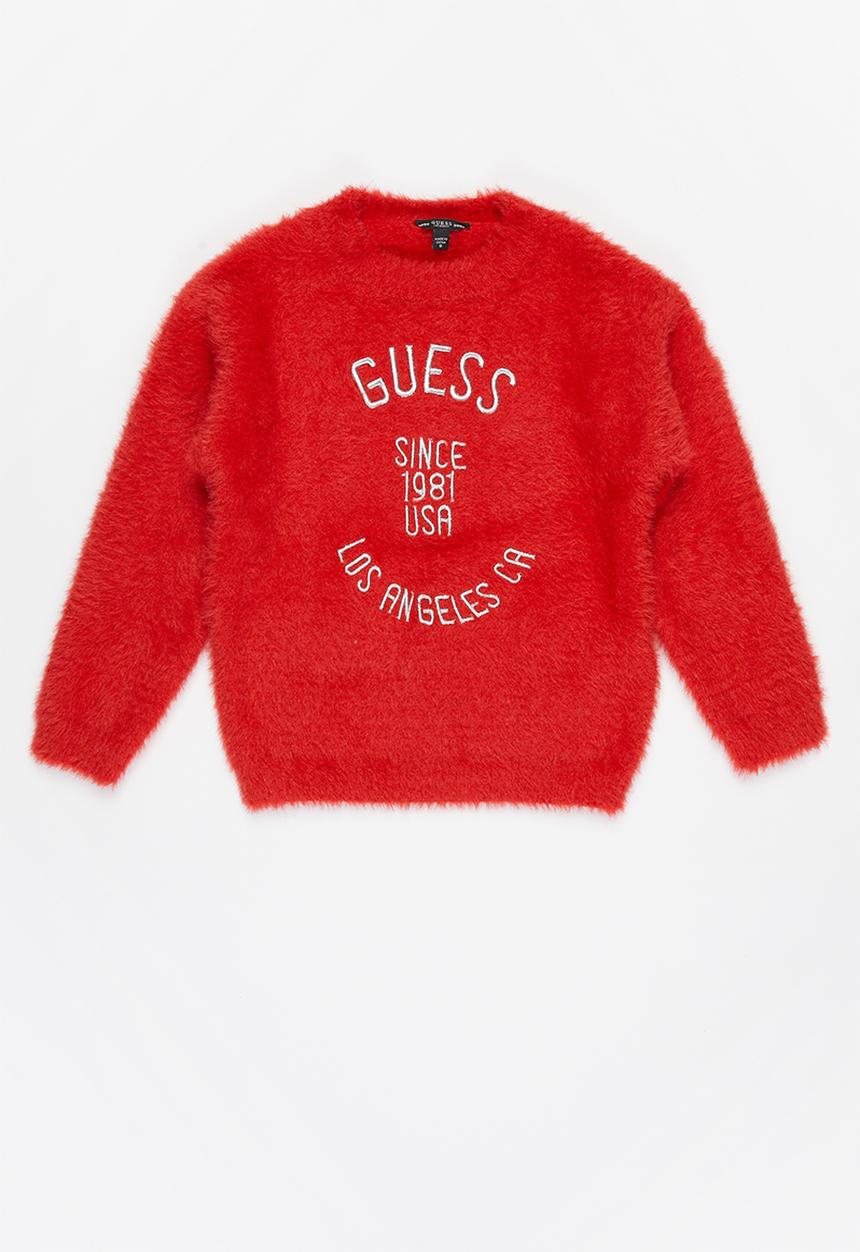 GUESS - Girls guess crewneck - red