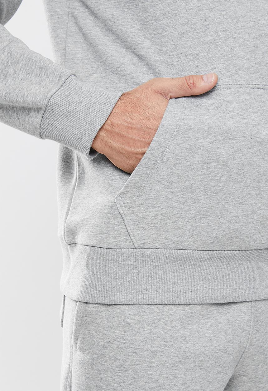 Converse - Star chevron french terry pullover hoodie - grey