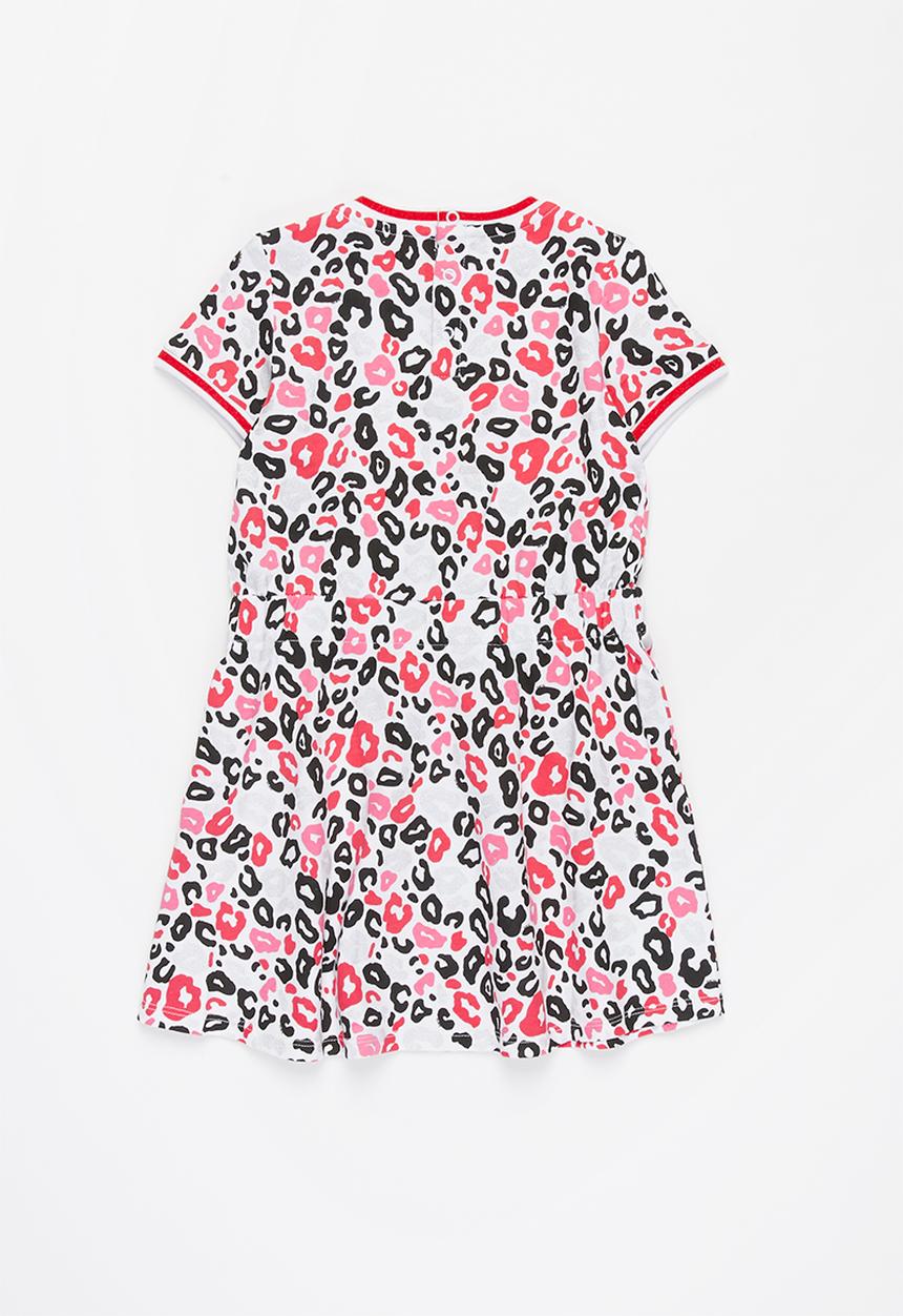 GUESS - Girls light fleece dress - multi