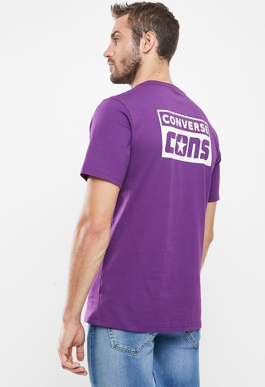 Converse - Cons graphic tee - purple