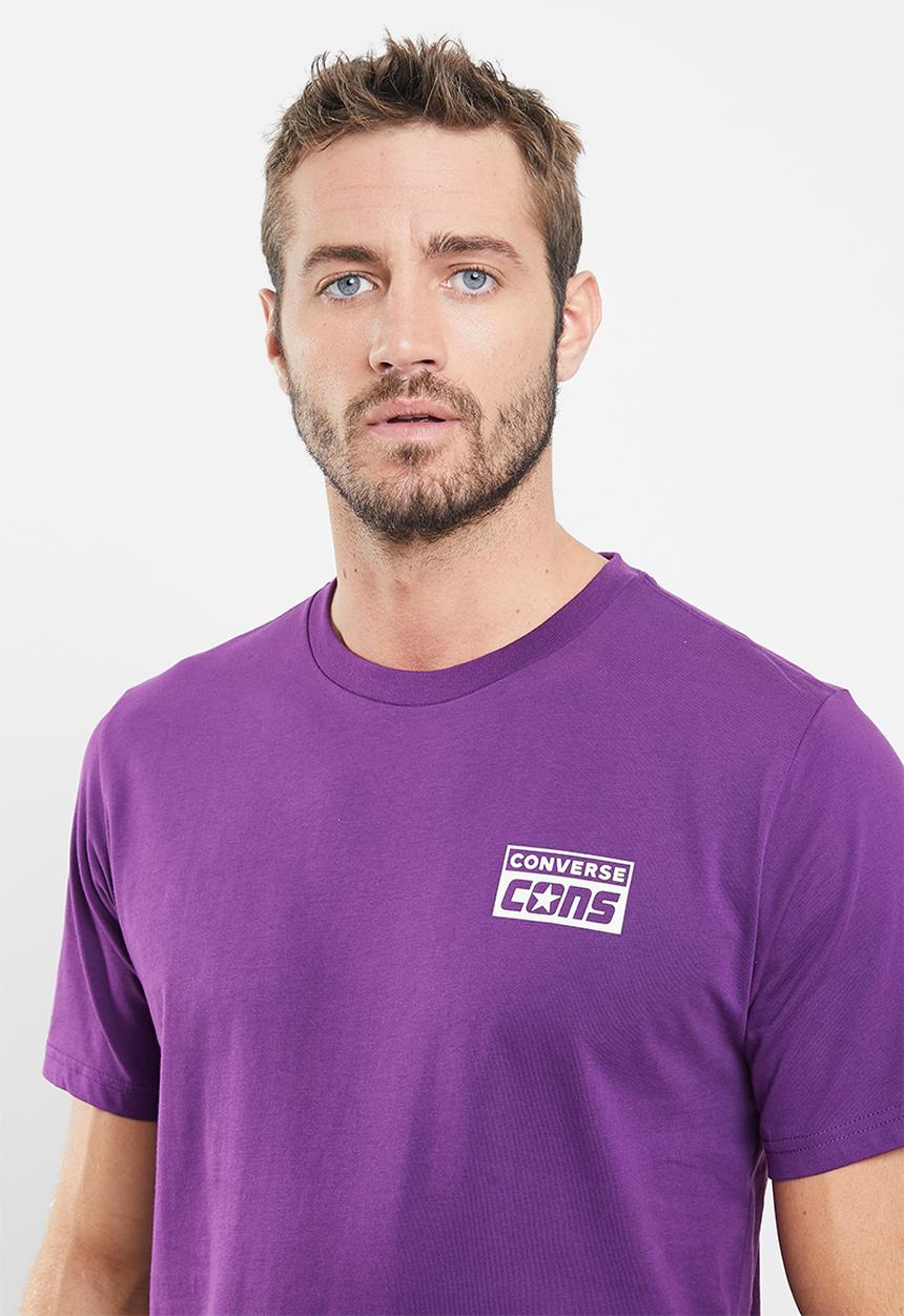 Converse - Cons graphic tee - purple
