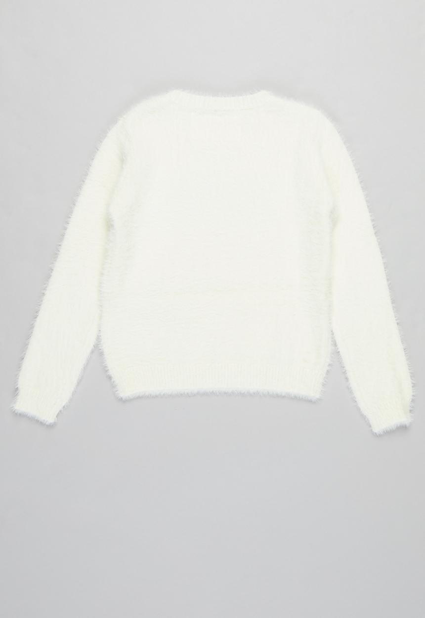 GUESS - Girls guess branded sweater - white
