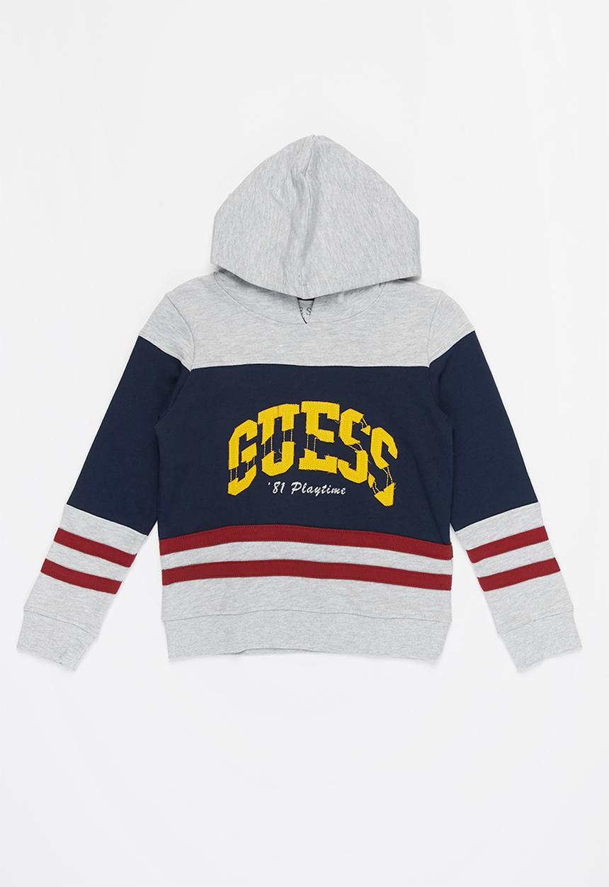 GUESS - Boys active hooded top - multi