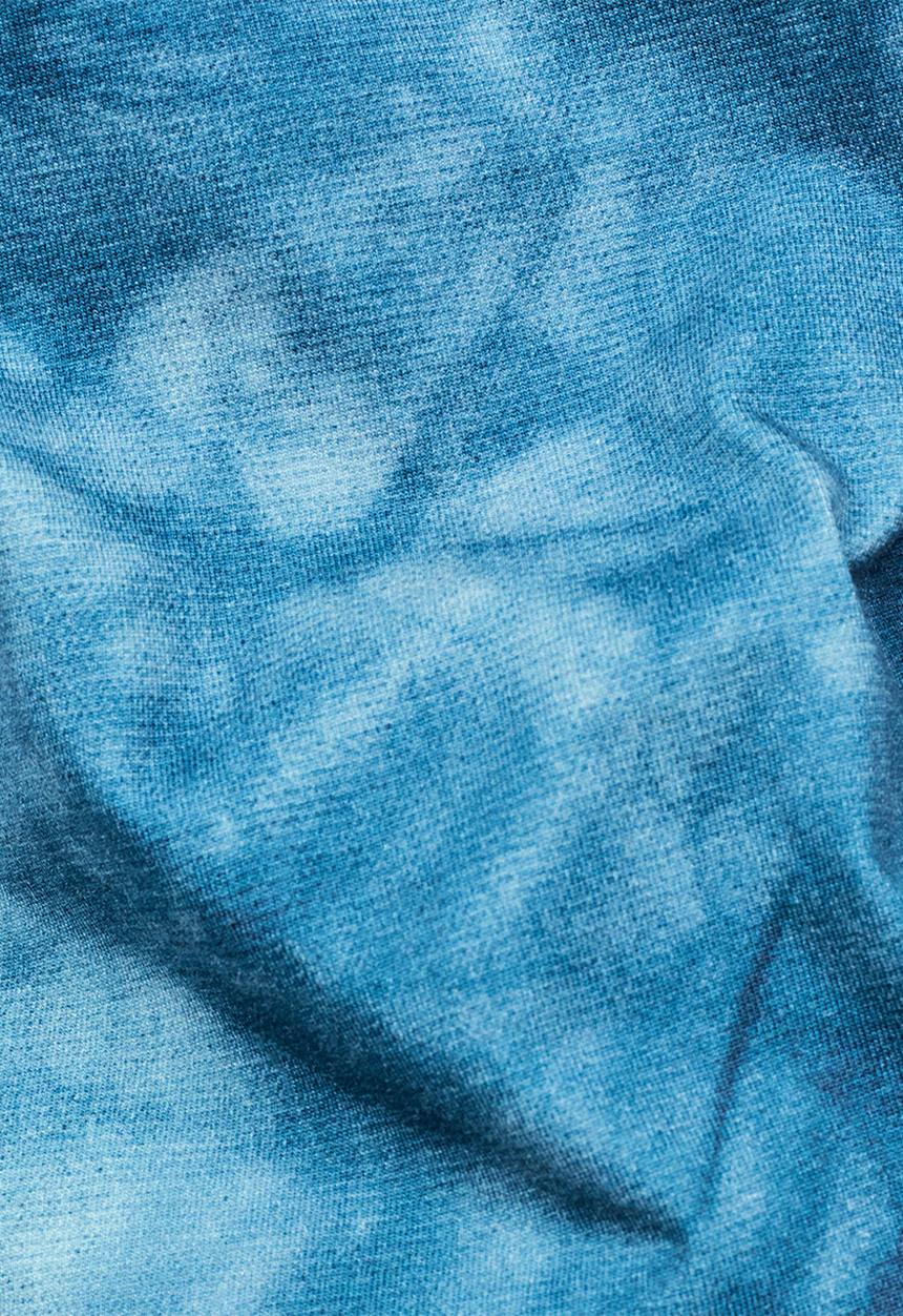 G-STAR - Cyrer water loose r t short sleeve - blue print