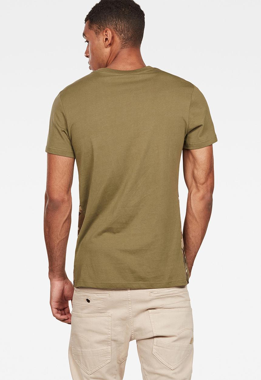 G-STAR - Graphic 7 r t short sleeve - olive