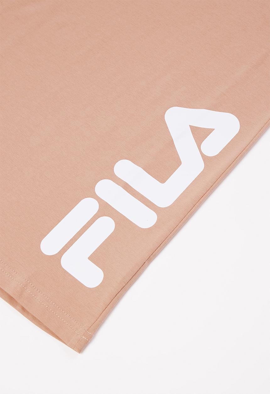 FILA - Mono deckle T-shirt dress - pink