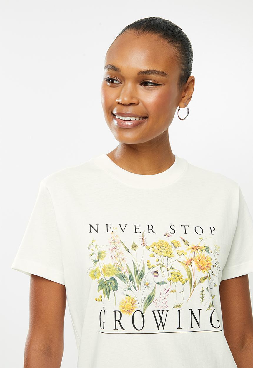 Cotton On - Classic arts t shirt - neutral 