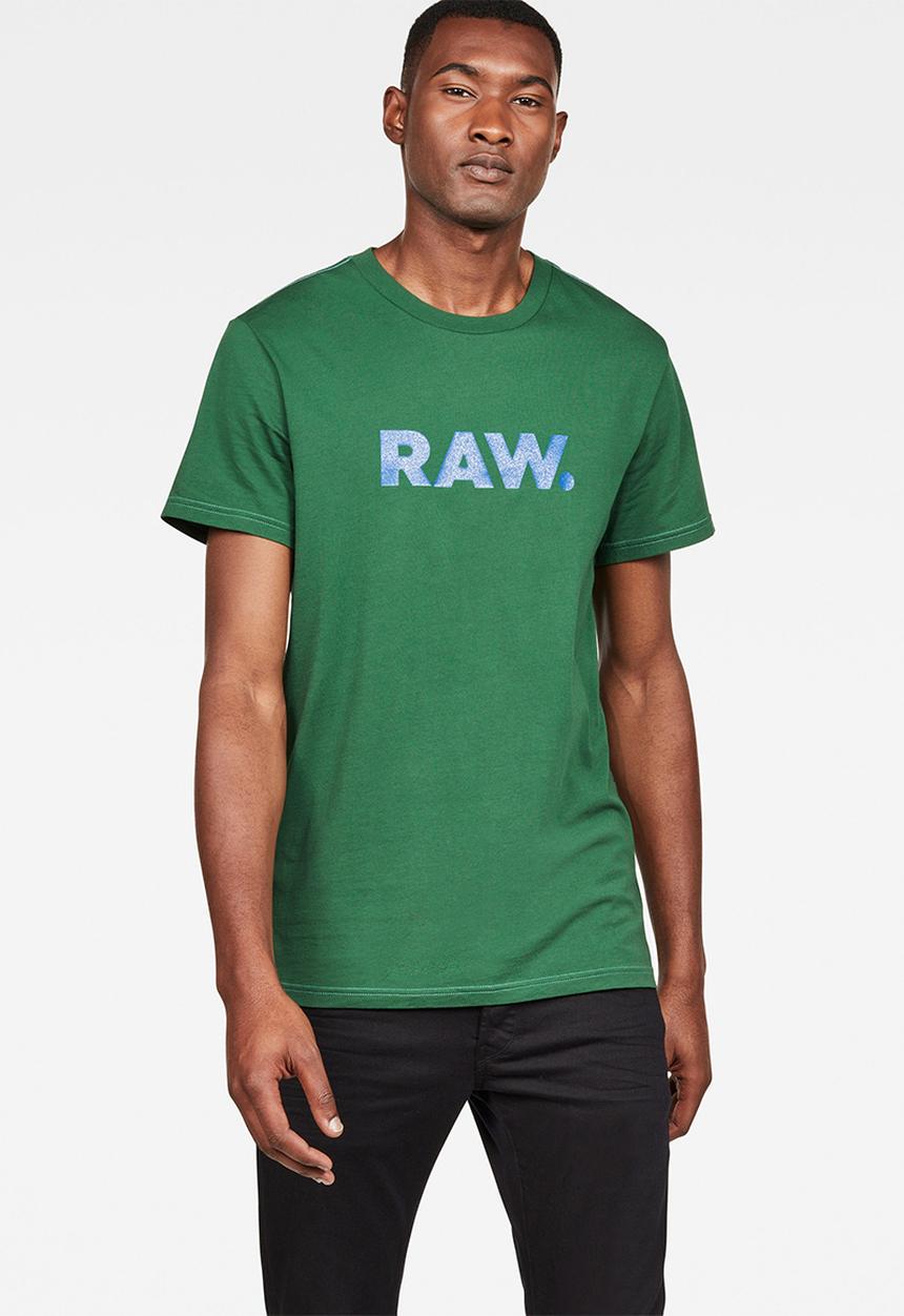 G-STAR - Graphic 78 r t short sleeve  - green