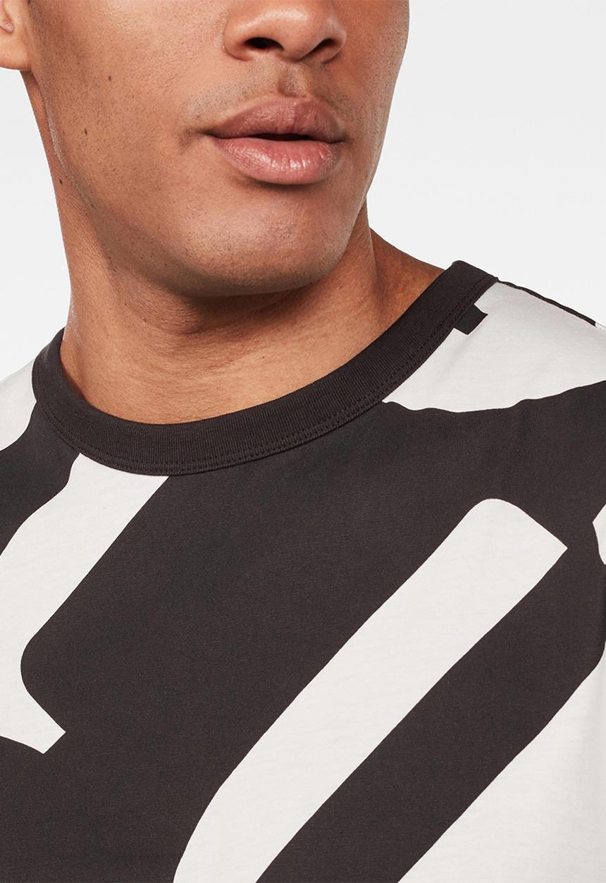 G-STAR - Hyce r t short sleeve  - black