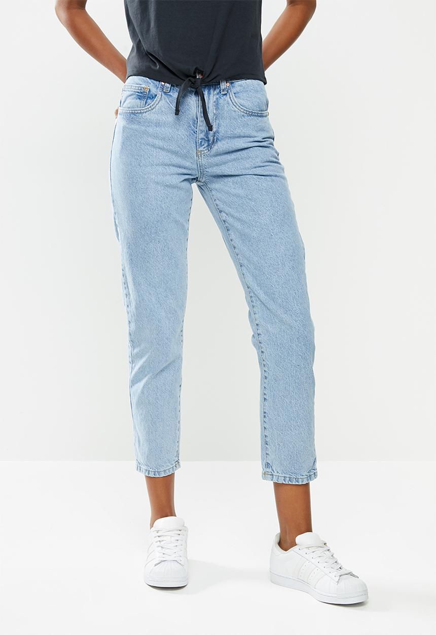 Cotton On - Mom jean -  blue