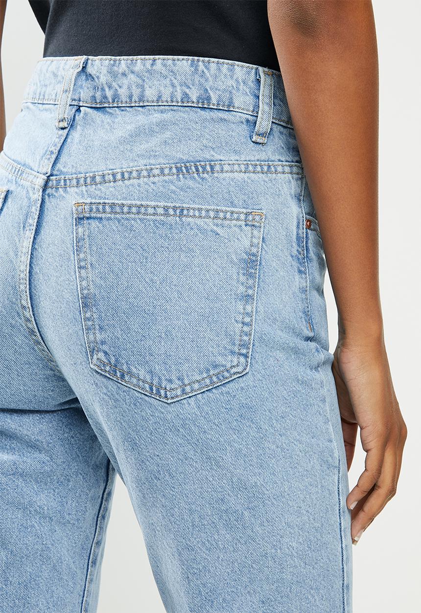 Cotton On - Mom jean -  blue