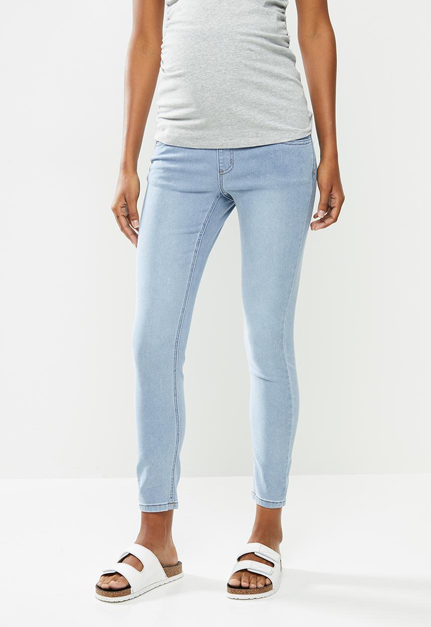 Cotton On - Maternity super stretch jean (over belly) - blue