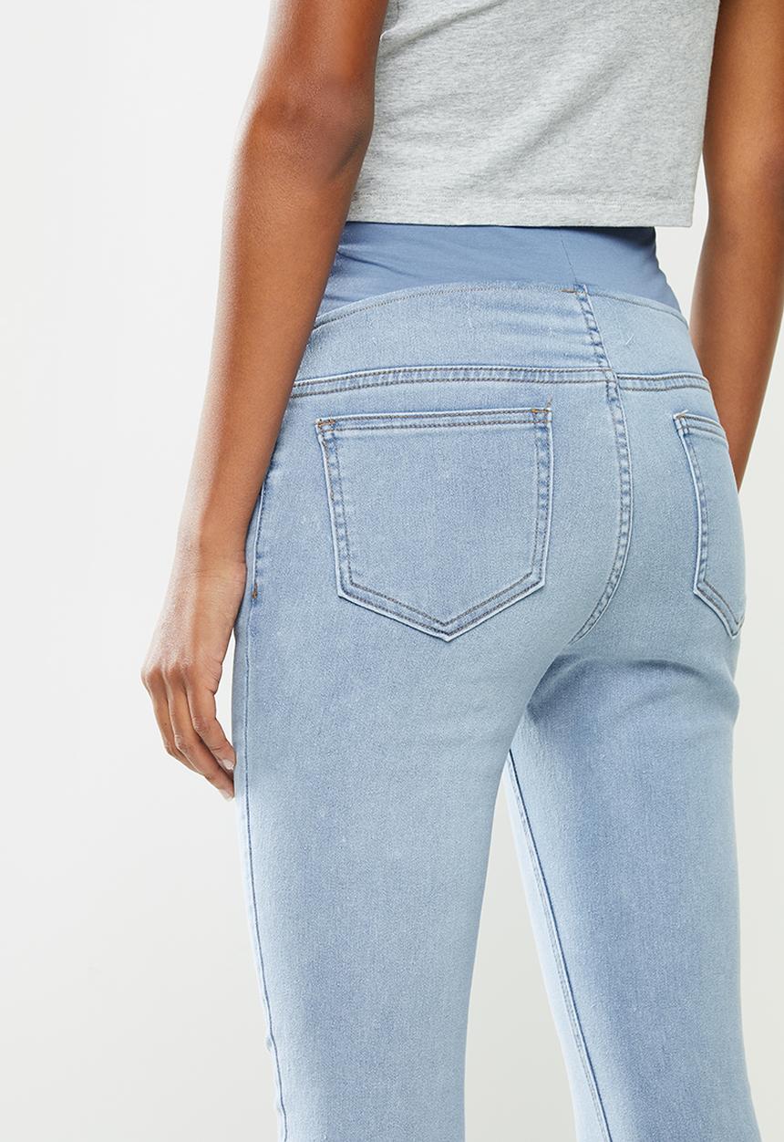 Cotton On - Maternity super stretch jean (over belly) - blue