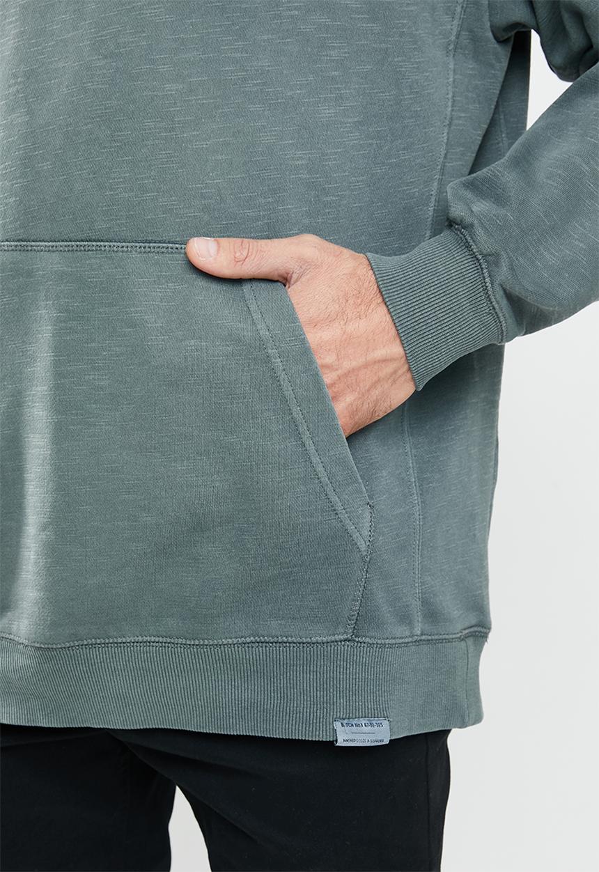 Cotton On - Pigment dyed oversized pullover - slate stone