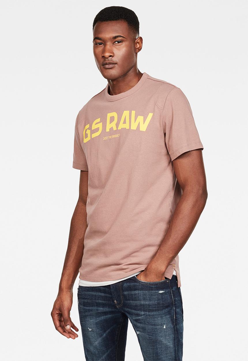 G-STAR - Gsraw gr r t short sleeve - brown