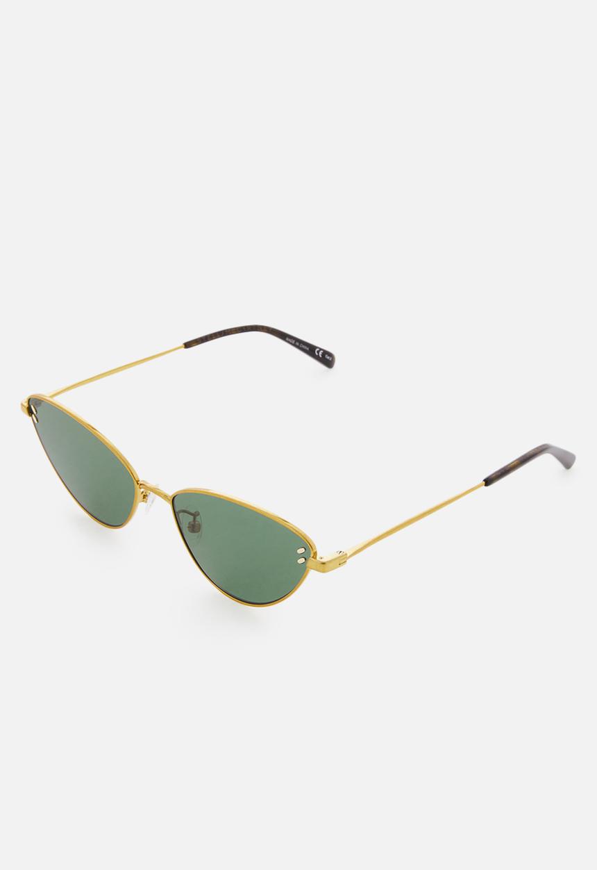 Stella McCartney - Metal frame sunglasses - green