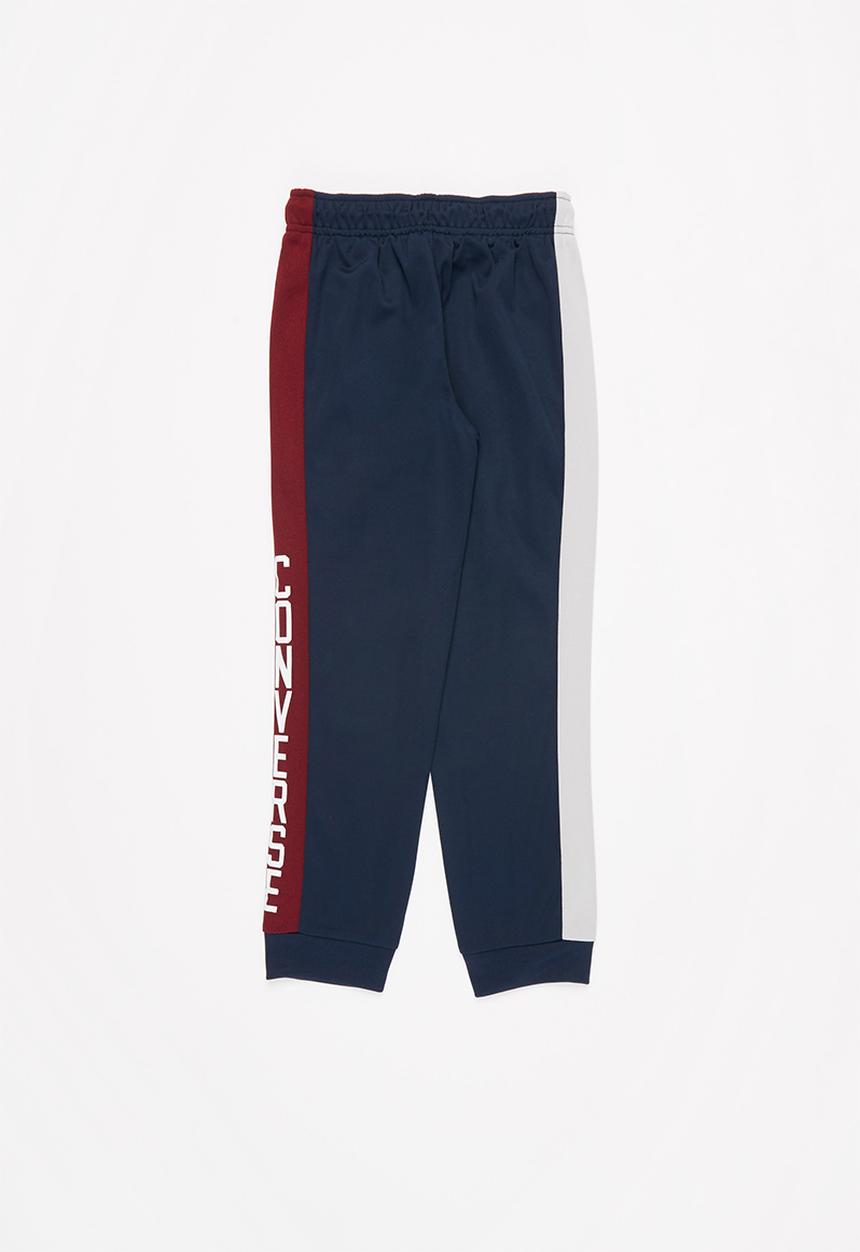 Converse - Cnvb colorblock track pant - navy 