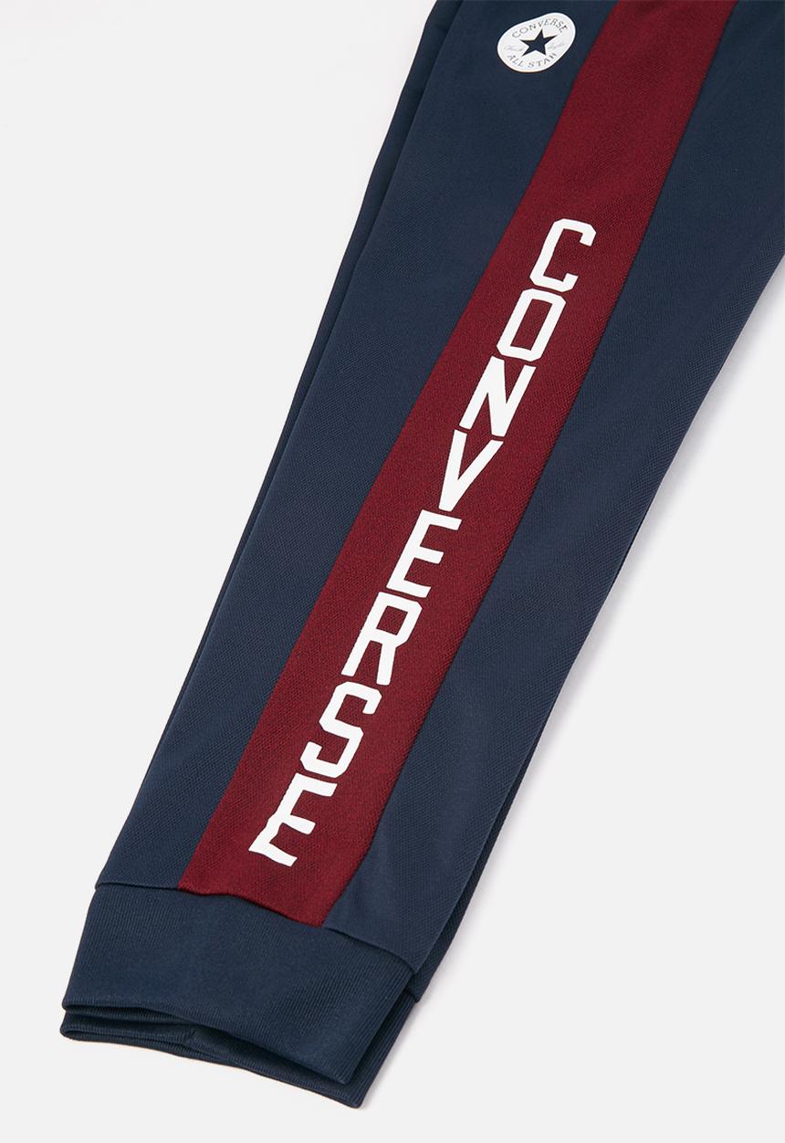 Converse - Cnvb colorblock track pant - navy 