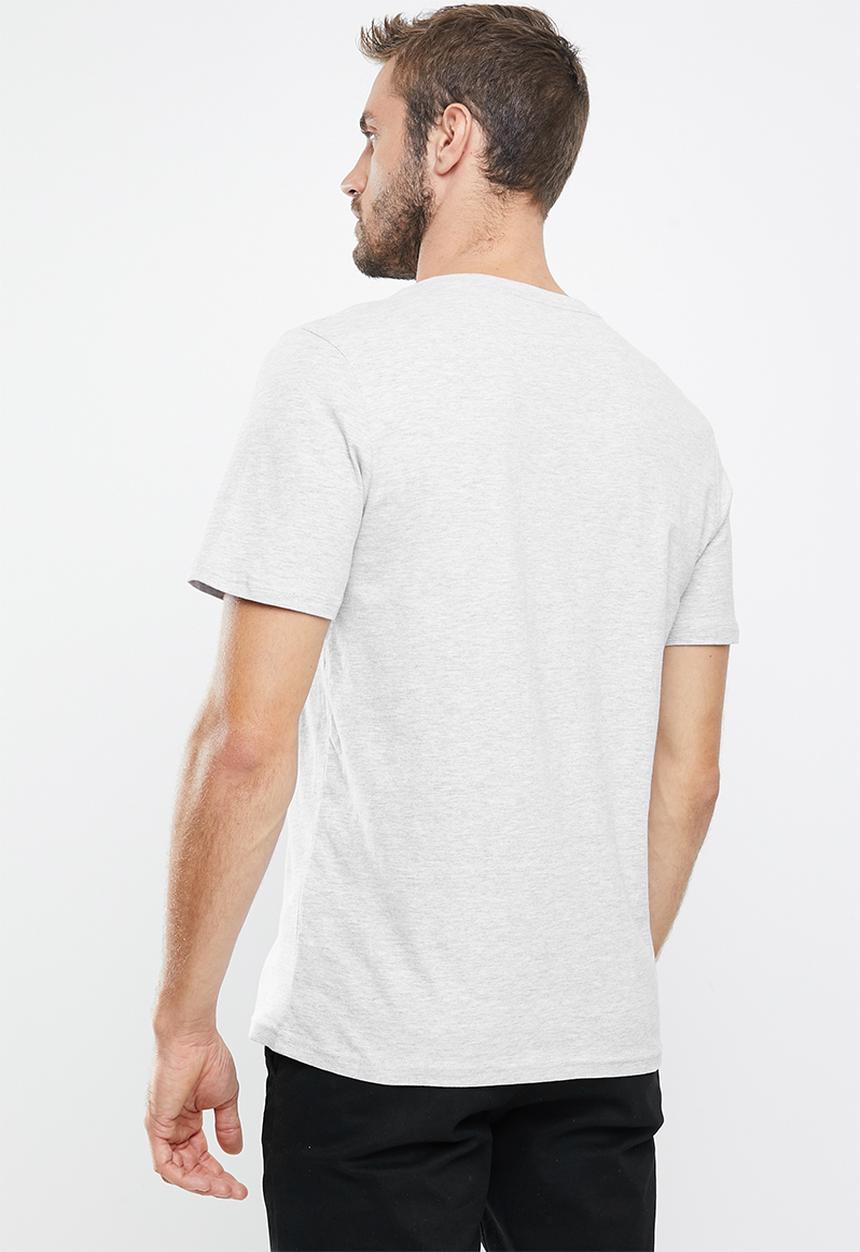 Cotton On - Mens essential vee neck tee 3 pack - multi 