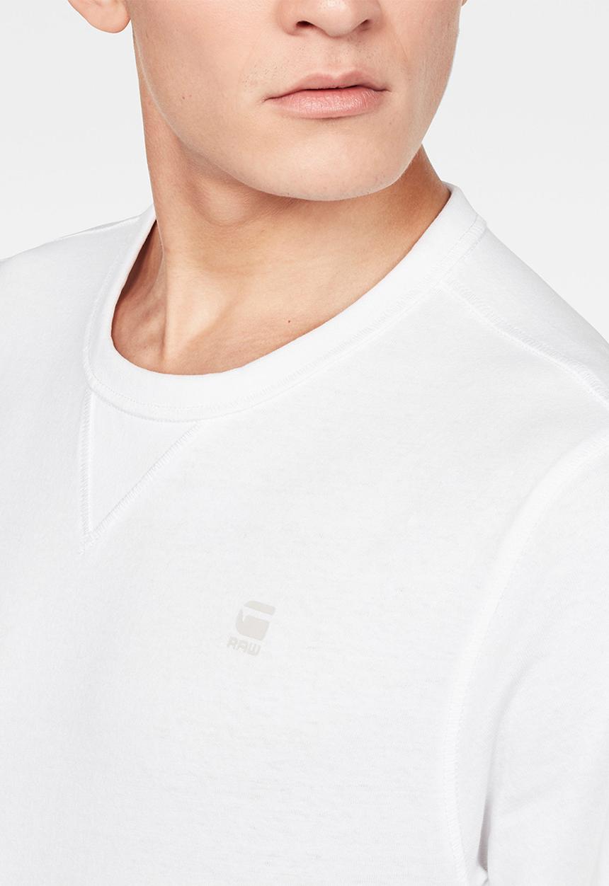 G-STAR - Premium core r t short sleeve  - white