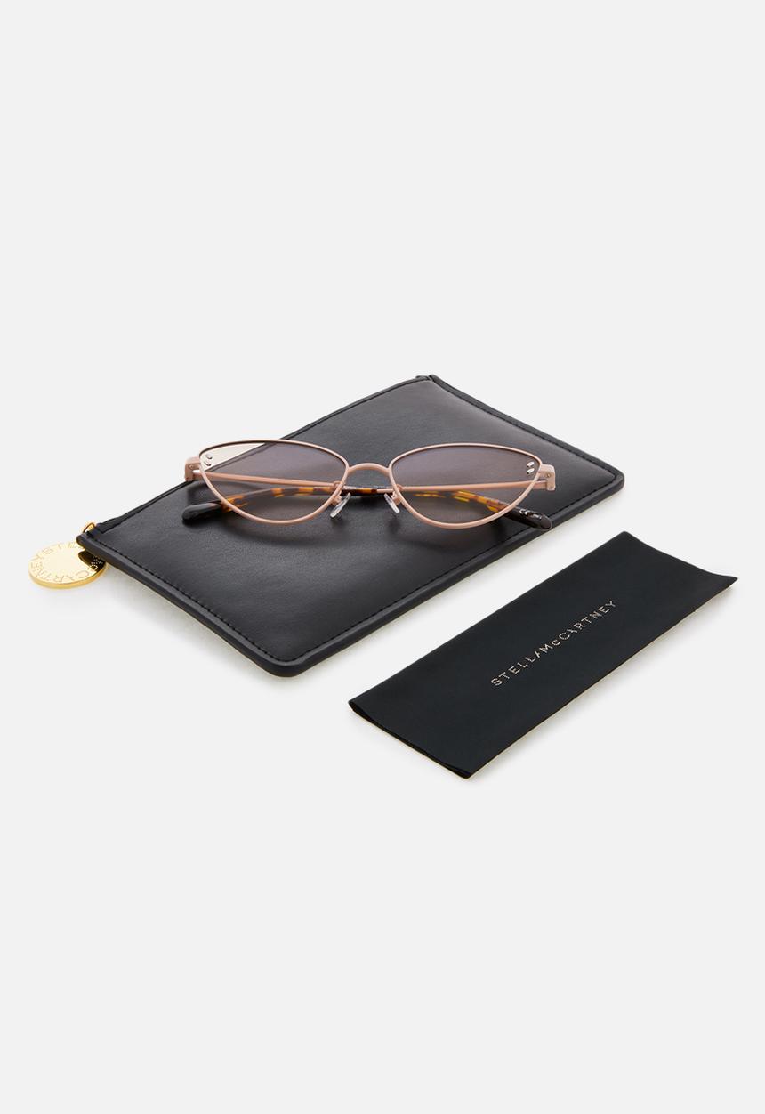 Stella McCartney - Metal frame sunglasses - pink