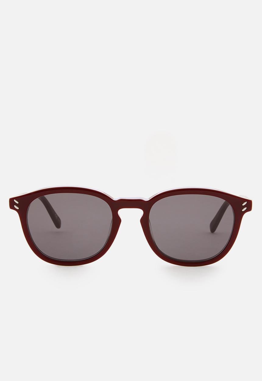 Stella McCartney - Bio acetate sunglasses - burgundy & smoke