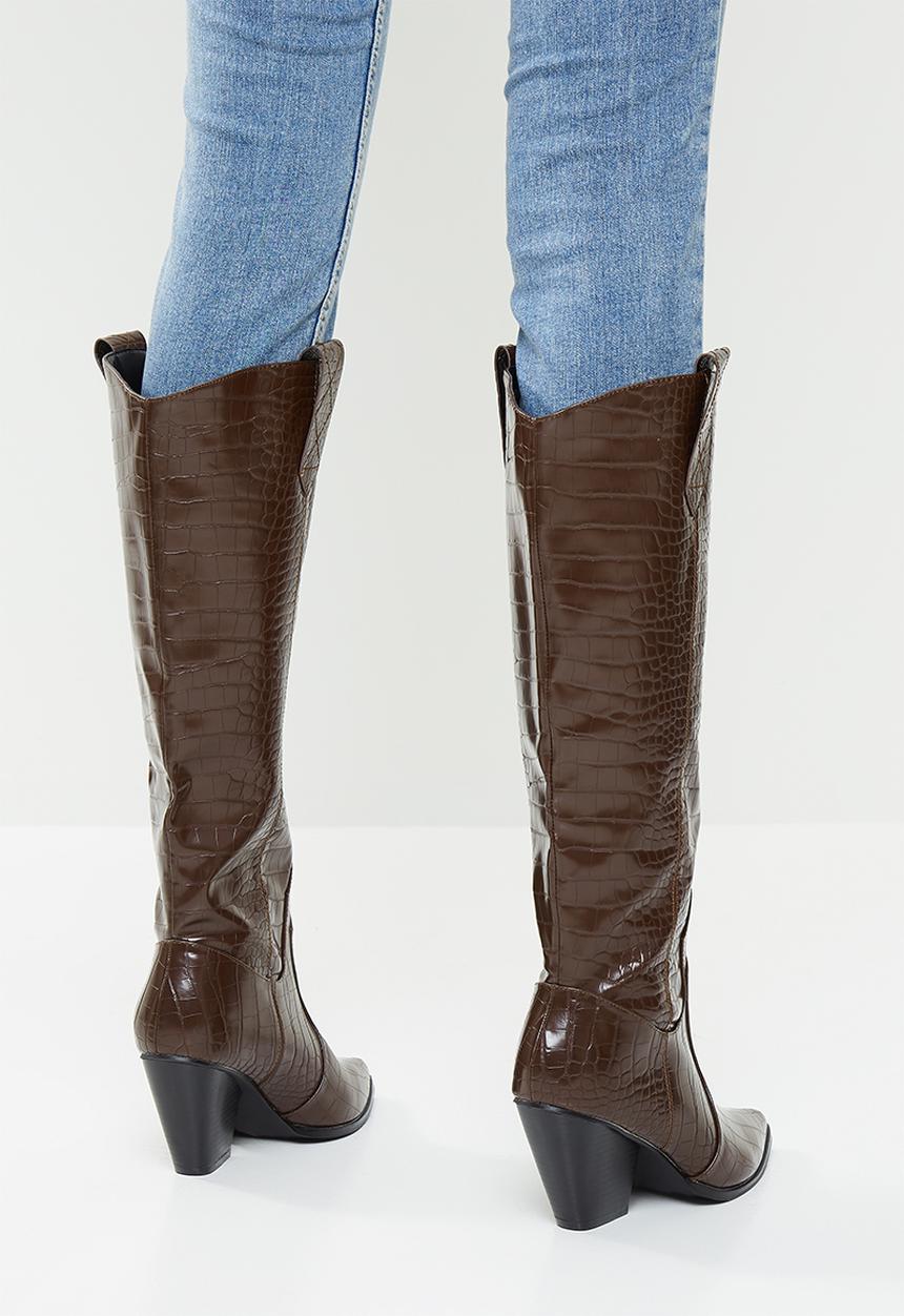 Z_Code_Z - Nuria western boot - brown 